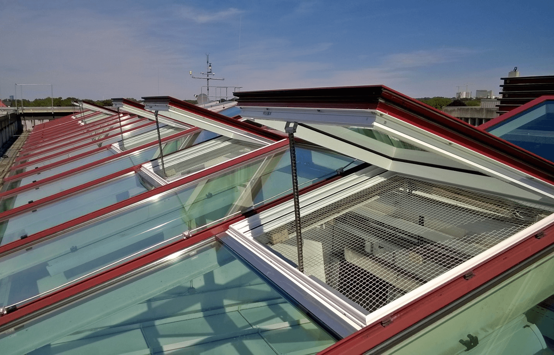 Dachfenster und Lichtkuppeln